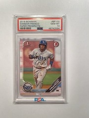 Wander Franco – 2019 Bowman Paper Prospects #BP-100 — PSA 10 (QTY)