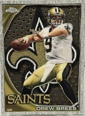 Drew Brees Custom novelty art New Orleans Saints Patch Handmade 1/1 CARD