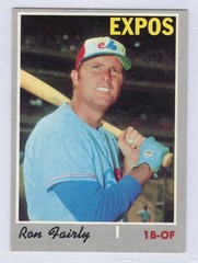 1970 Topps, #690 Ron Fairly, Montreal Expos ~ VG-VGEX (no creases)