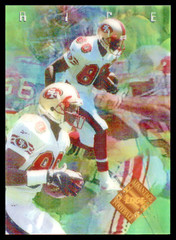 1996 Collector&rsquo;s Edge Advantage – Video Jerry Rice #V12 /2000