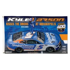 Kyle Larson 2024 Brickyard 400 Nascar Car Racing 3×5 FT Flag Wall Decore Banner