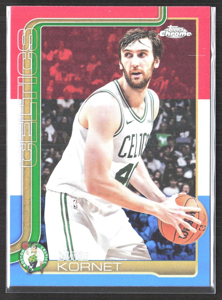 2025-26 Topps Chrome #37 Luke Kornet Red White and Blue Refractor