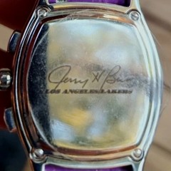 Jerry H Buss Engraved Presentation Watch –LA Lakers-Vintage Era Collectible