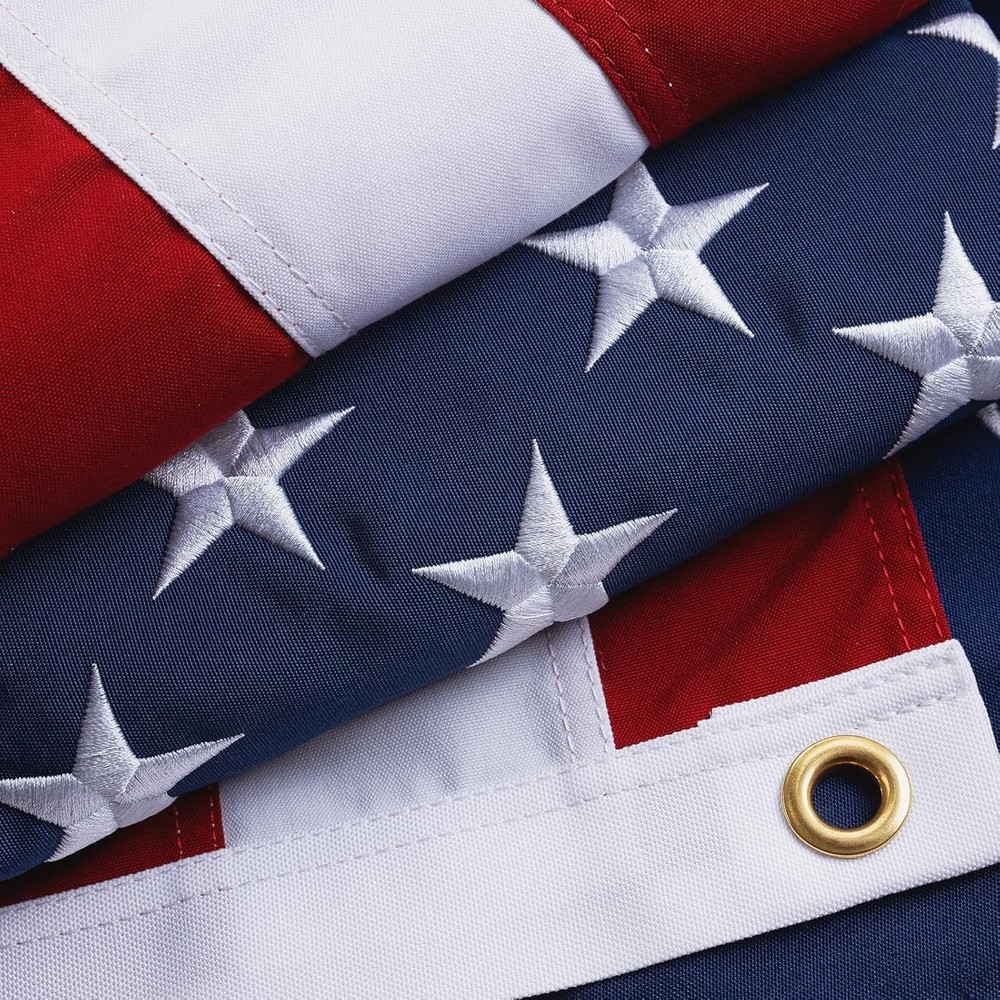 Outdoor American Flags 3×5 Residential – 36 inches x 60 inches, Multicolor