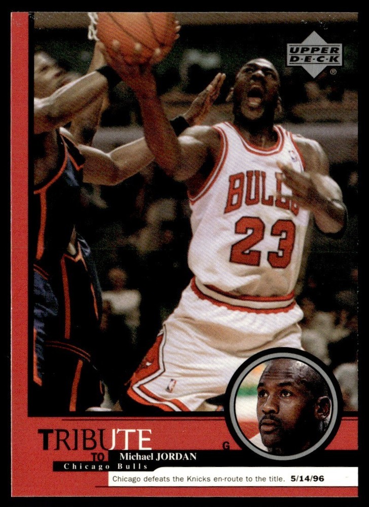 1999-00 Upper Deck Tribute to Michael Jordan Michael Jordan (Chicago defeats the
