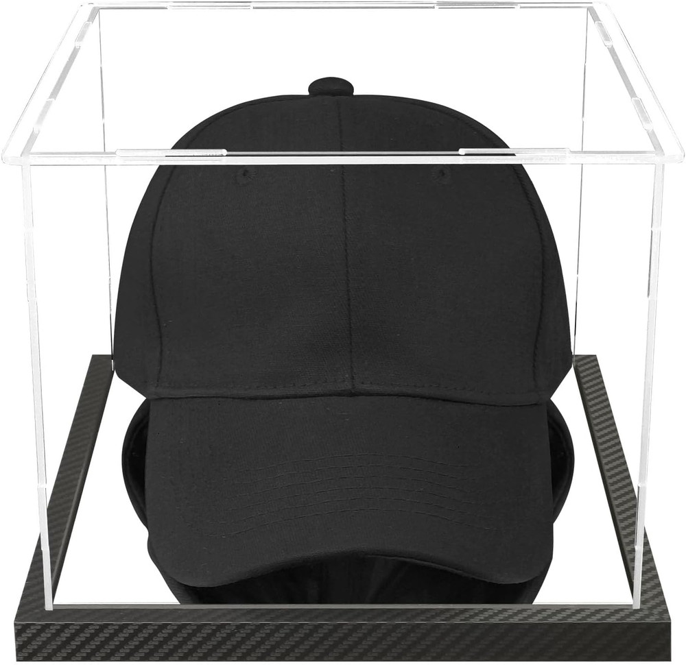 Clear Hat Display Case Acrylic Baseball Cap Holder Stand | Transparent Hat