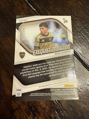 2025-26 Panini Prizm FIFA Exequiel Zeballos #174 Blue /199 Boca Juniors