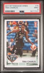 2017 WNBA Rittenhouse #70 Tina Charles PSA 9 New York Liberty Connecticut Sun
