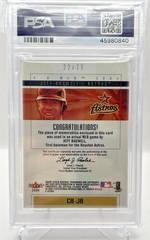 2004 E-X Clearly Authentic #CA-JB Patch #22/75 Jeff Bagwell PSA ASTROS POP 1 📈