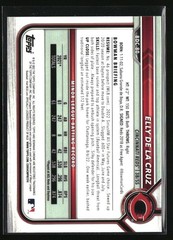 2022 Bowman Draft Chrome Elly De La Cruz #BDC-80 Cincinnati Reds