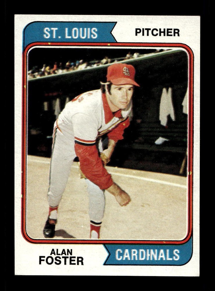 1974 Topps #442 Alan Foster Cardinals NEAR MINT *5u