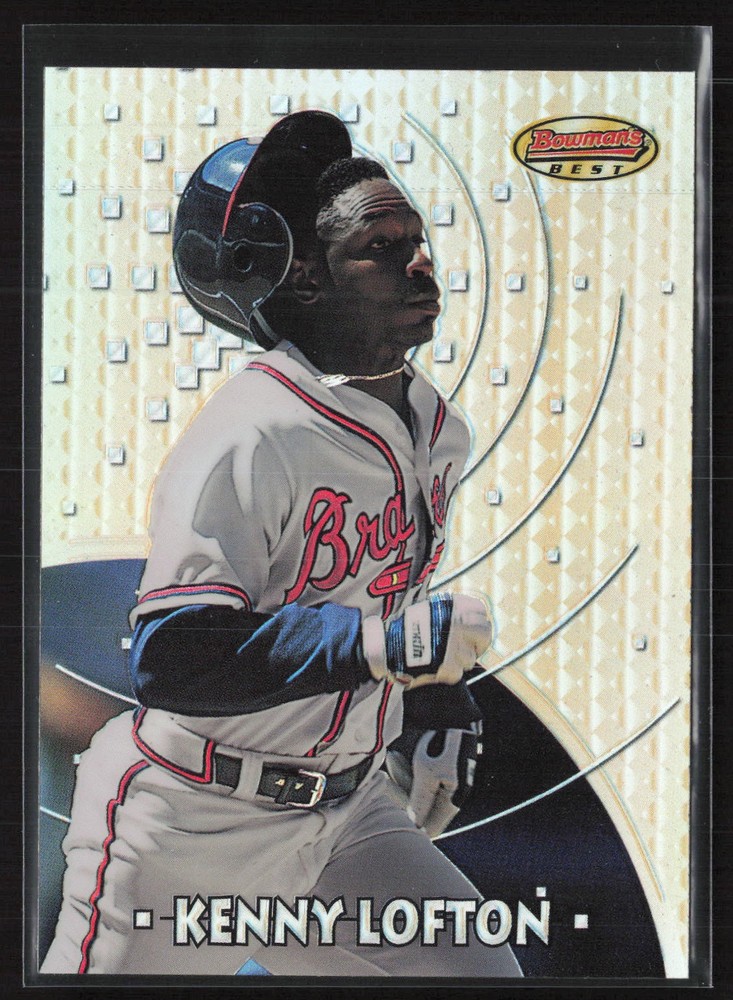 1997 Bowman #BBP 8 Kenny Lofton Bowman&rsquo;s Best Preview Refractors