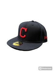 Authentic New Era MLB OnField 59Fifty Fitted Cap Cleveland Guardians Navy/Red