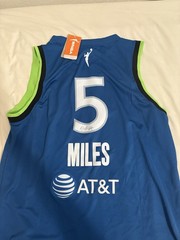 OLIVIA MILES SIGNED NIKE JERSEY MINNESOTA LYNX WNBA AUTOGRAPH AUTHENTIC PROOF