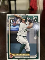 Topps 2024 Bowman Draft Nick Kurtz 1st Bowman BD-56 Oakland Athletics
