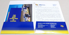 Vintage 1992 Terry Labonte #94 Sunoco Ultra Racing Team Press Kit NASCAR Folder