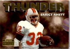 1996 Skybox Premium Thunder Errict Rhett Tampa Bay Buccaneers #9
