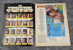 WWF/WWE Program Magazine Vol 190 Ultimate Warrior 1991 World Wrestling