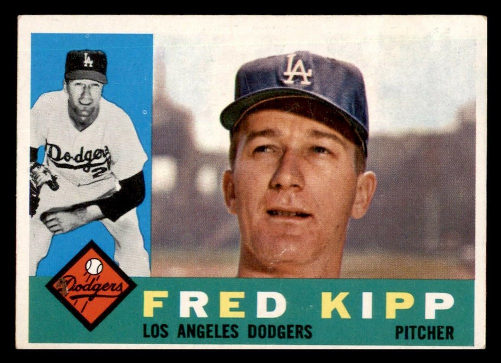 1960 Topps Baseball #202 Fred Kipp VG/EX *d4