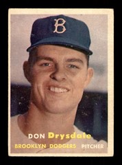 1957 TOPPS BASEBALL #3 TO #406 / SEE DROP DOWN MENU