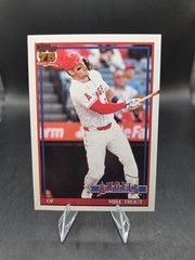 2026 Topps Series 1 Mike Trout 1991 Topps #T91-1 Los Angeles Angels