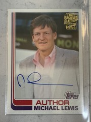 2018 Topps Archives #FFA-ML Michael Lewis Fan Favorites Autograph