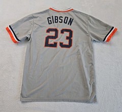 Detroit Tigers Kirk Gibson #23 Baseball Jersey Mens Sz XL Kloanz Fan Apparel Y2K