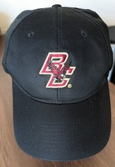 Boston College Eagles -black Port Authority hat- « BC » eagle logo-NCAA