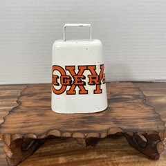 Vintage Occidental « OXY » Tigers Cowbell – See Video