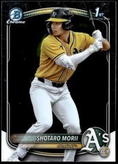 2025 Bowman Chrome #BCP-170 Shotaro Morii Prospects 1st F5