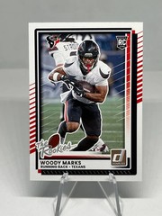 Woody Marks 2025 Donruss Rookies & Highlights Texans #DRH-36 Print Run: 2250