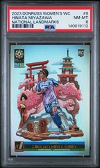 Hinata Miyazawa, Rookie National Landmarks, 2023 Women&rsquo;s WC #9, PSA 8 NM-MT