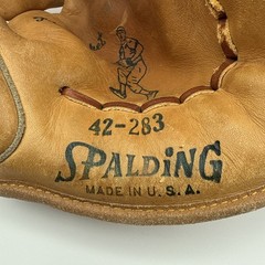 Vintage 1950s–1960s Spalding 42-283 Form Pocket Leather Baseball/Softball Glove