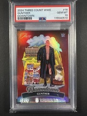 2024 Three Count WWE Downtown Gunther #16 PSA 10
