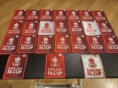 FA CUP PATCH ANY PLAYER ANY TEAM / FA CUP 150 YEARS PREMIER LEAGUE BADGE
