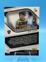 2025-26 Panini Prizm FIFA #174 Exequiel Zeballos Mosaic Prizms