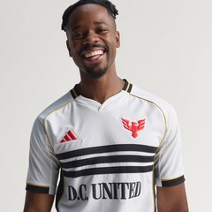 adidas 2025 D.C. United Third AUTHENTIC Archive Soccer Jersey Select SZ
