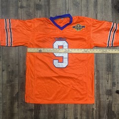 The Waterboy Bobby Boucher #9 Mud Dogs Football Jersey Men M Orange