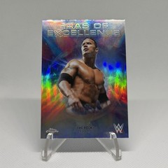 2026 Topps Chrome WWE The Rock Eras of Excellence Refractor Legends #ERA-12