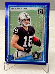 2025 Panini Donruss Optic Jack Bech #211 Blue Mojo Prizm /55