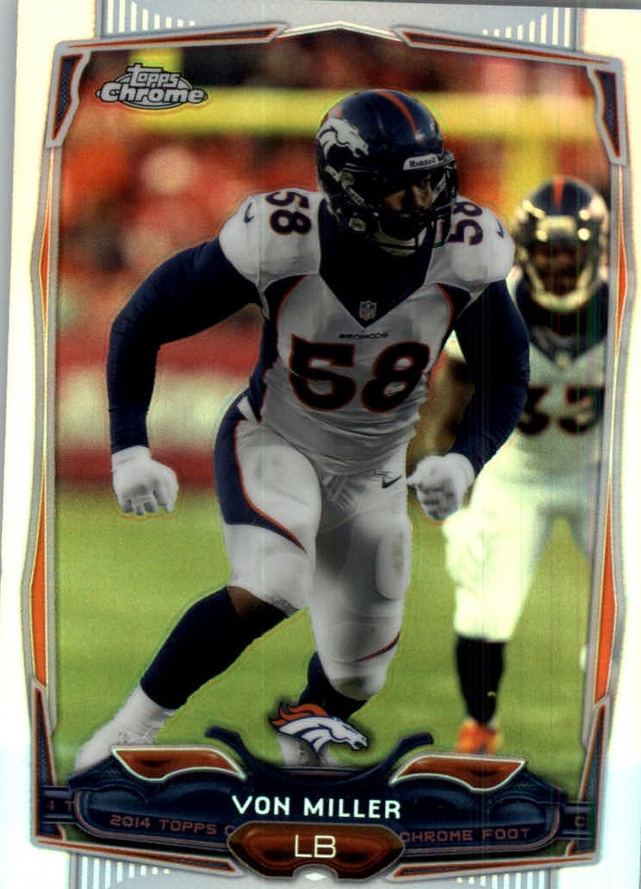 2014 Topps Chrome Refractors #108 Von Miller – FB