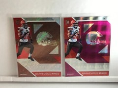2016 Barkevious Mingo Unparalleled Lot(2): PINK & ORANGE PARALLEL #76. Browns LB
