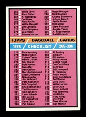 1976 TOPPS BASEBALL 364 to 531 / SEE DROP DOWN MENU FOR CARD YOU WILL RECEIVE.