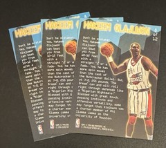(3) Hakeem Olajuwon 1995-96 Fleer Ultra Jam City #8 Lot – Two Hot Packs