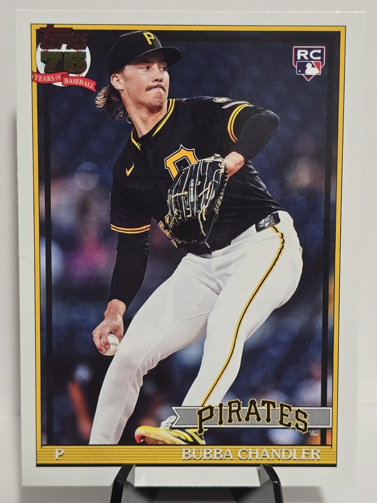 2026 Topps 75 Years of Baseball Bubba Chandler Rookie T91-51 Pittsburgh Pirates