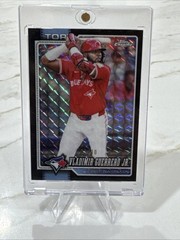 2026 Topps Chrome Black Geometric Vladimir Guerrero Jr. 02/10 Bluejays