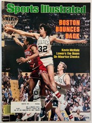 Lot of 20 Sports Illustrated NBA Magazines 1979-96 Magic Bird Kareem Dr. J