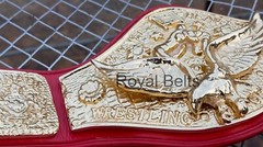 WWWF Bob Backlund Antonio Inoki Heavyweight Wrestling Championship Title Belt