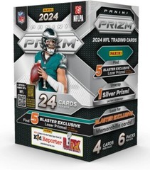 2024 Panini Prizm Football Trading Card Factory Sealed Blaster Box