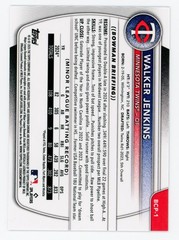 2025 Bowman – Chrome Prospects Walker Jenkins #BCP-1 (RC) Twins